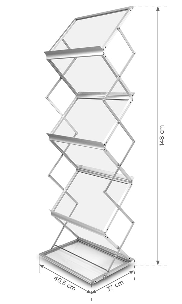 Montana Stand - Portable presentation and transport stand for photos and displays