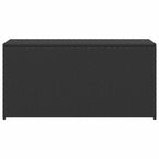 Garten-Auflagenbox Schwarz 120x50x60 cm Poly Rattan