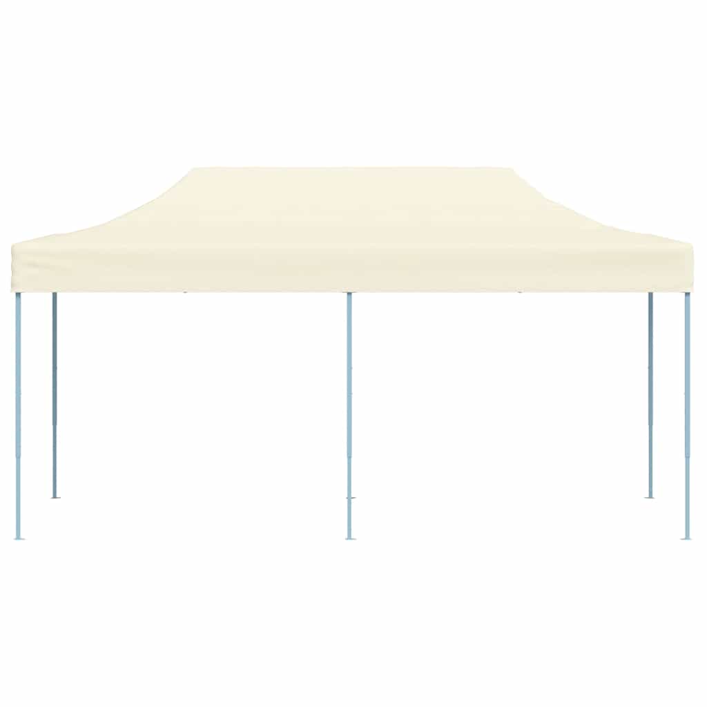 Faltzelt Pop-Up 3x6 m Cremeweiß