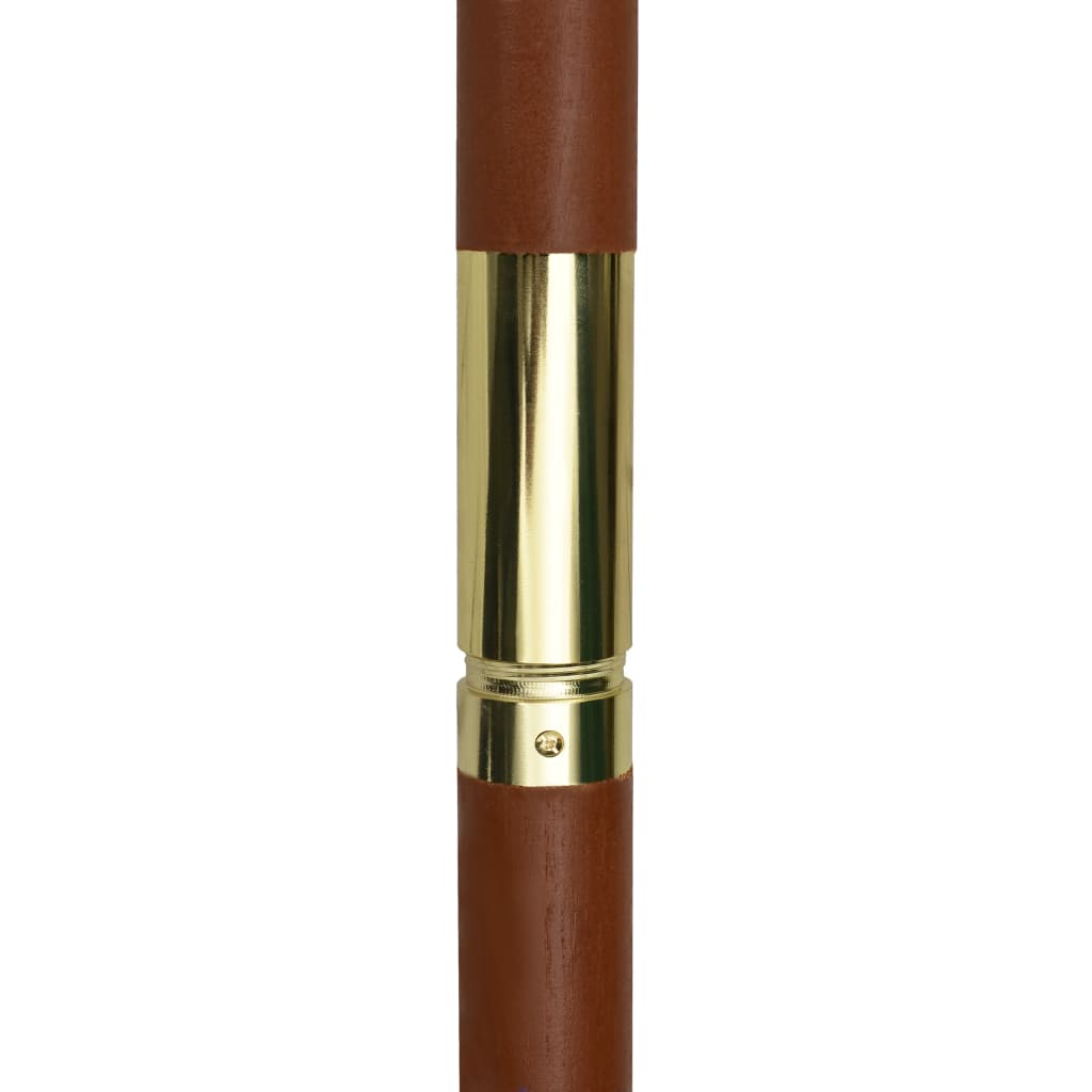Sonnenschirm 200x300 cm Holzmast Cremeweiß