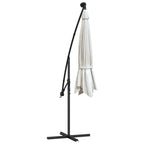 Sonnenschirm Ampelschirm mit LED-Beleuchtung 300 cm Metallmast