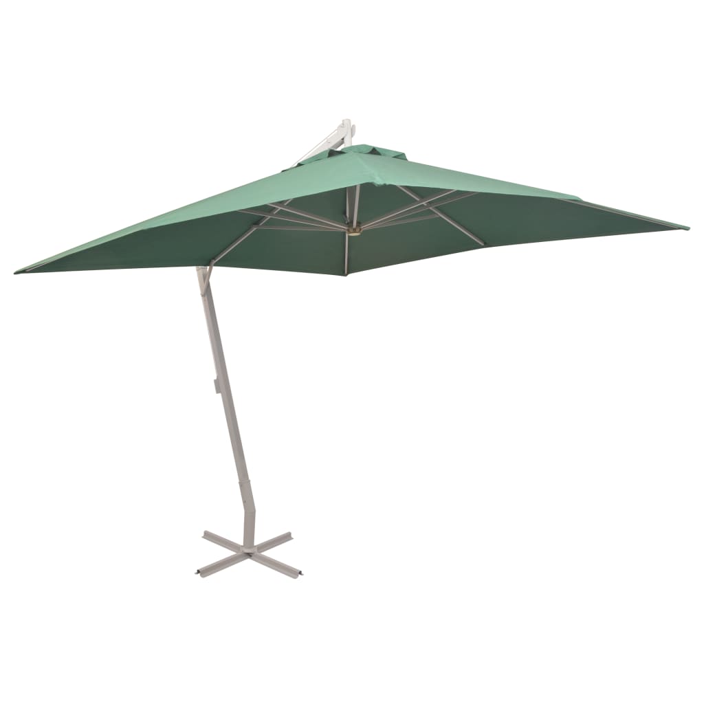 Ampelschirm mit Aluminium-Mast 300x300 cm