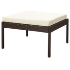 6-tlg. Garten-Lounge-Set mit Auflagen Poly Rattan Braun
