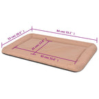 Hundebett Größe XL Beige