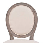 Esszimmerstühle 4 Stk. Creme Stoff