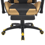 Gaming Stuhl Gold 70 x 71 x 136 cm Kunstleder
