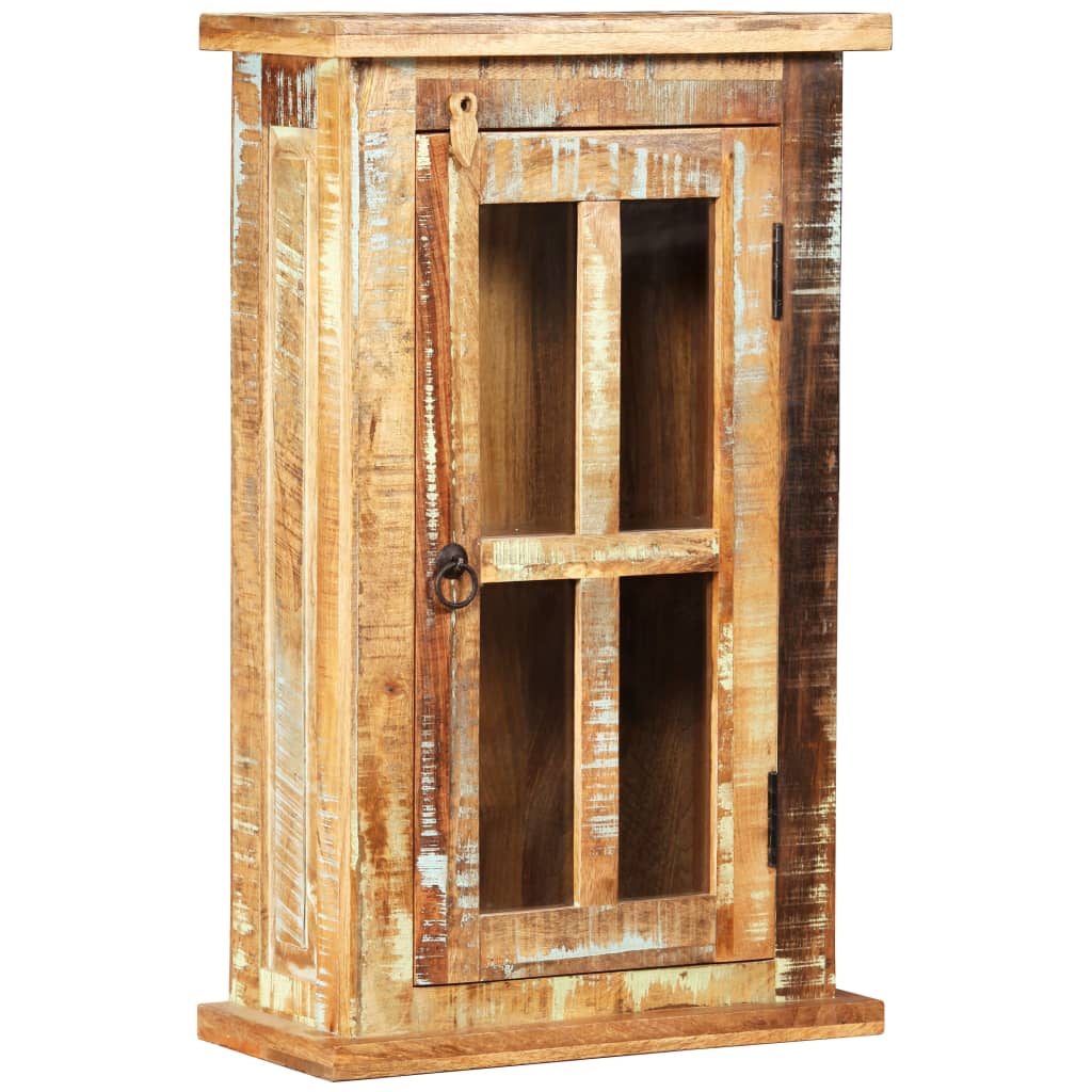 Wandschrank Altholz Massiv 44x21x72 cm