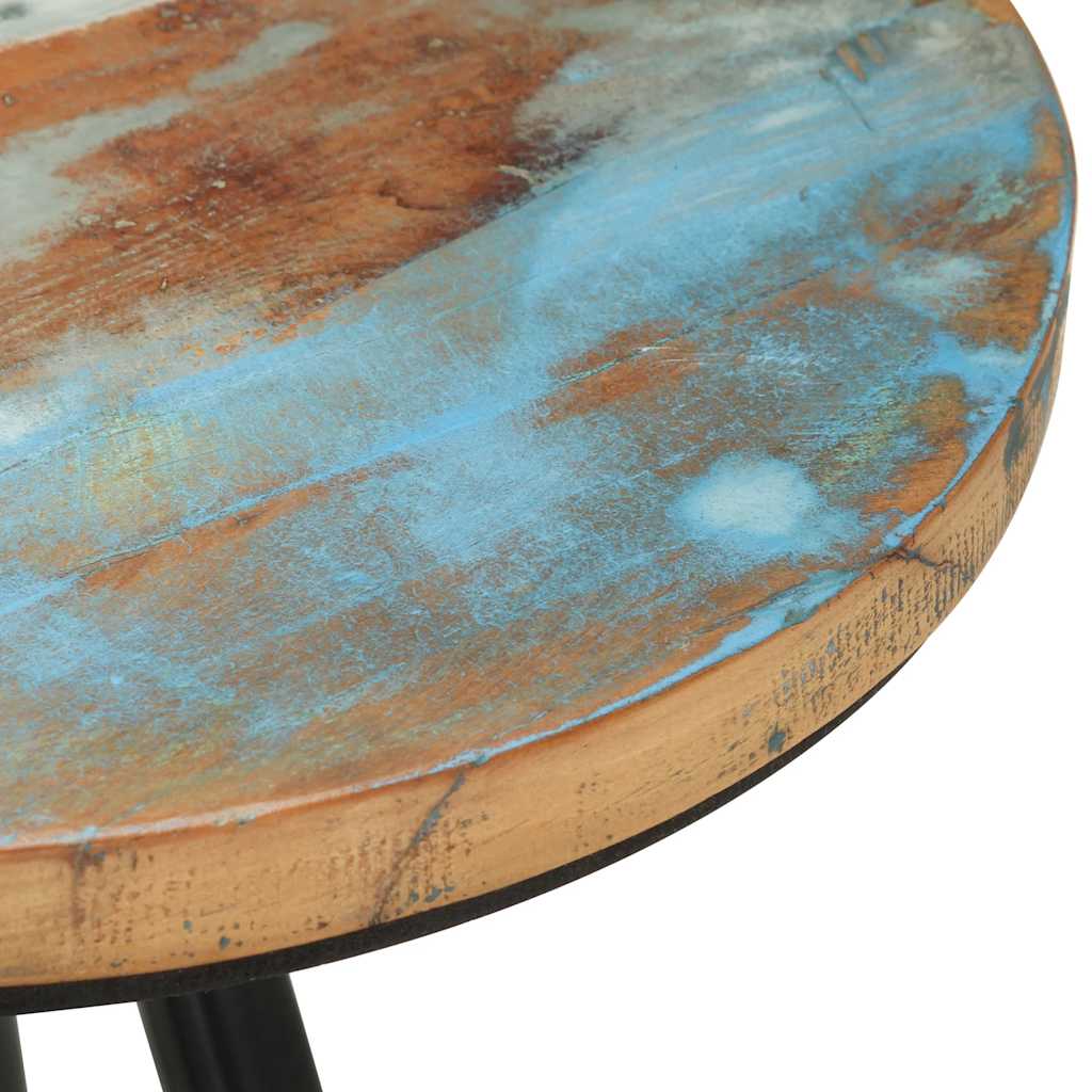Barhocker 2 Stk. Massives Altholz