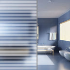 Fensterfolie Matt Streifen-Design 0,9x20 m PVC