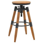 Barhocker 2 Stk. Tanne Massivholz