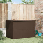 Garden-Auflagenbox Braun 150x100x100 cm Poly Rattan