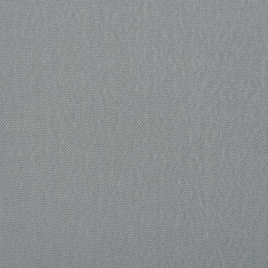 Faltbarer Terrassen-Seitenfächer Grau 240 × 160 cm