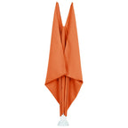 Faltbarer Terrassen-Seitenfächer Terracotta-Rot 240×160 cm