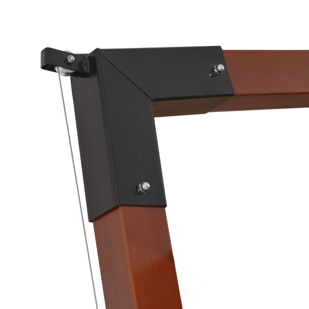 Ampelschirm mit Holz-Mast 400x300 cm