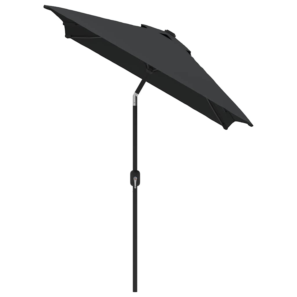 Sonnenschirm mit Metall-Mast 300x200 cm Anthrazit