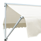 Freistehende Markise 3x3 m Creme