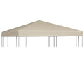Pavillondach 310 g/m² 3×3 m Beige