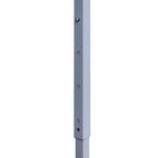 Faltzelt mit 2 Wänden 291x291x315 cm Cremeweiß