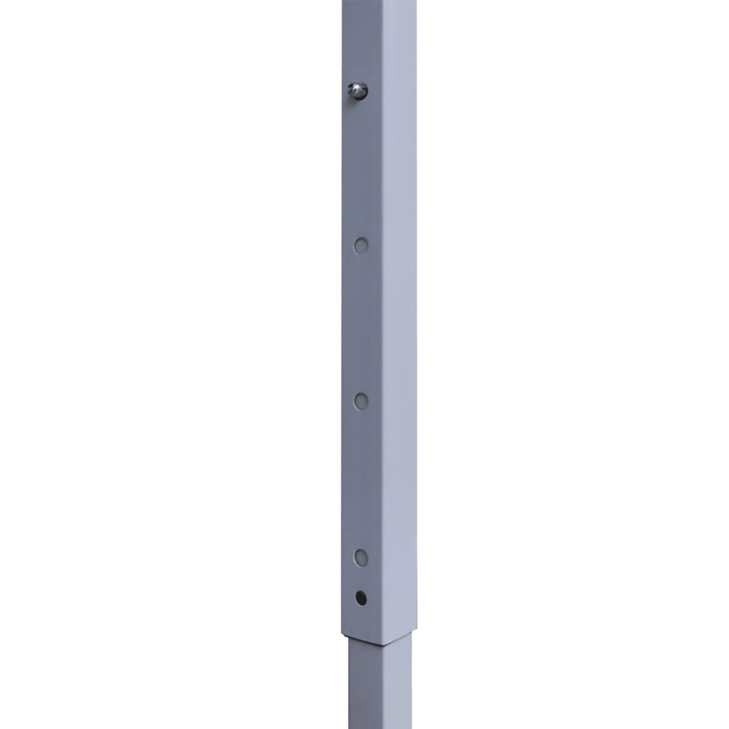 Faltzelt mit 2 Wänden 291x291x315 cm Cremeweiß