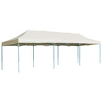 Faltzelt Pop-Up Partyzelt 3 x 9 m Creme