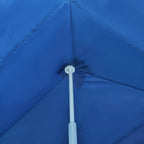Faltzelt Partyzelt Pop-Up mit 8 Seitenwänden 870x291x315 cm Blau
