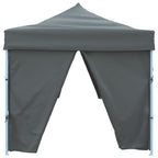 Faltzelt Partyzelt Pop-Up mit 8 Seitenwänden 870x291x315 cm Anthrazit