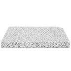 Sonnenschirm-Gewichtsplatte Granit 25 kg Quadratisch Grau