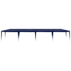 Partyzelt 3x12 m PE Blau
