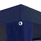 Partyzelt 3x12 m PE Blau