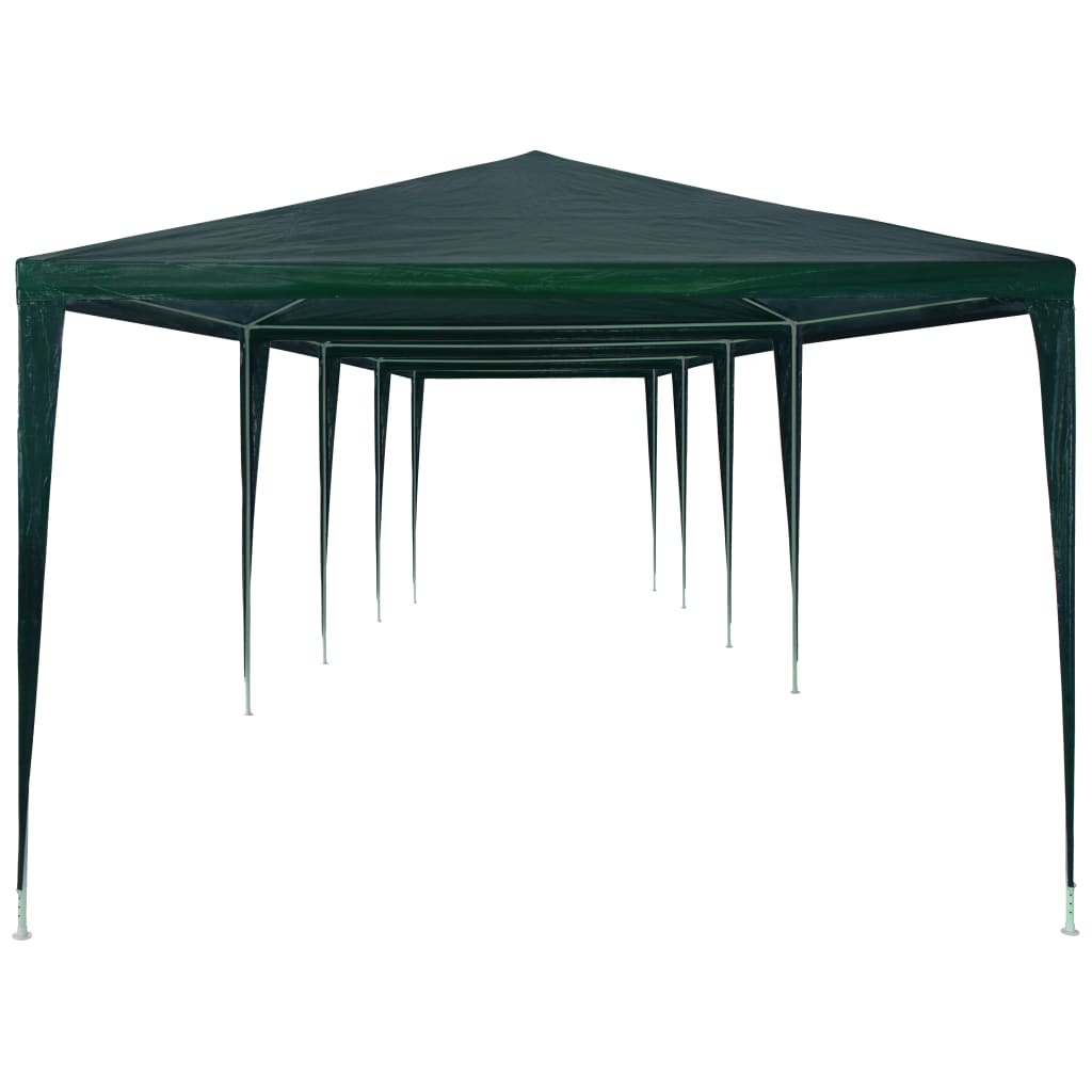 Partyzelt 3x12 m PE Grün
