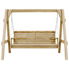 Schaukelbank Imprägniertes Kiefernholz 205x150x157 cm