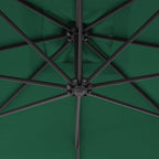Ampelschirm mit Stahl-Mast 300 cm Grün