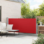 Ausziehbare Seitenmarkise 140x300 cm Rot