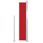 Ausziehbare Seitenmarkise 140x300 cm Rot