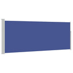 Ausziehbare Seitenmarkise 120x300 cm Blau