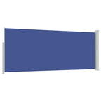 Ausziehbare Seitenmarkise 120x300 cm Blau