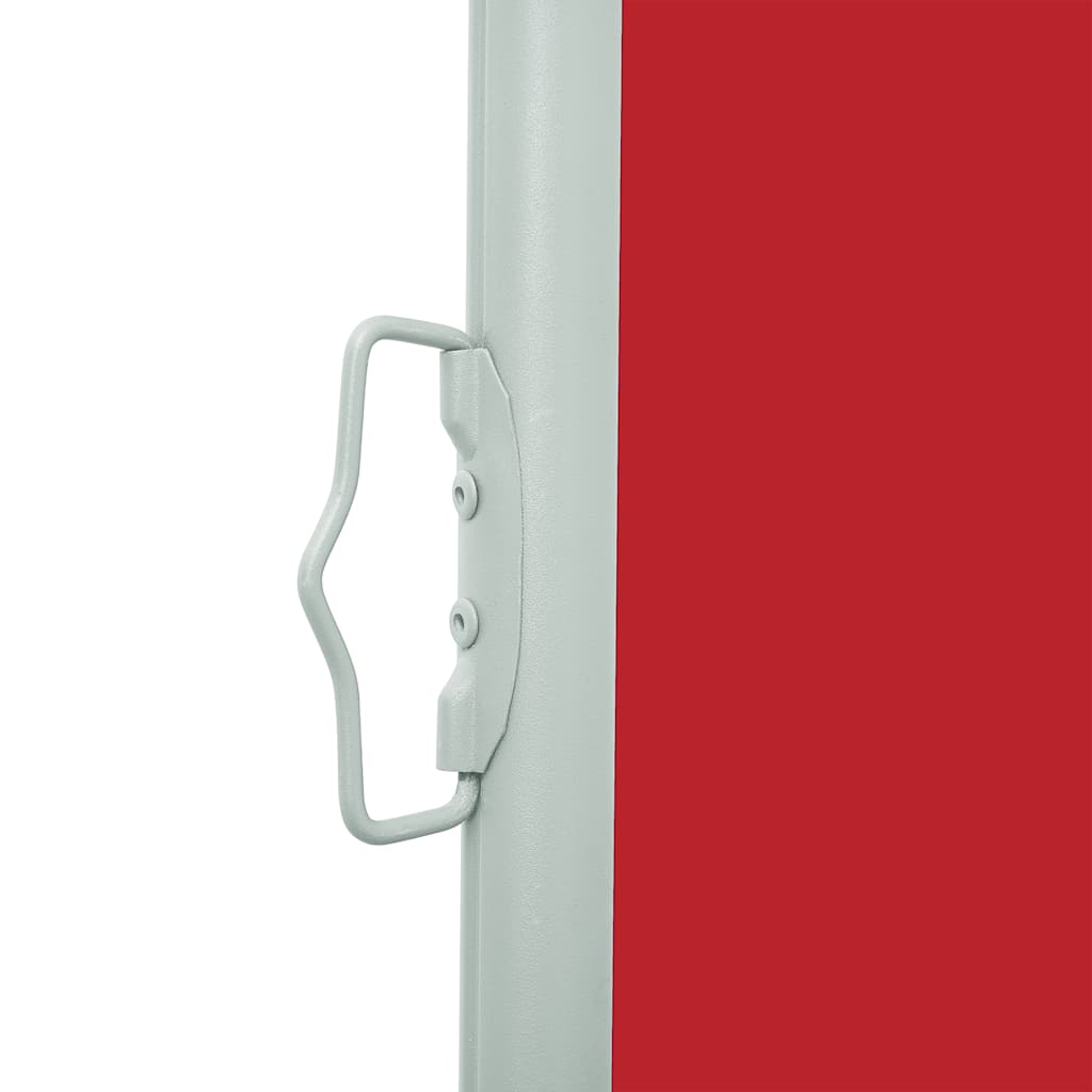 Ausziehbare Seitenmarkise 120x300 cm Rot