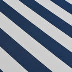 Gelenkarmmarkise 500 cm Blau/Weiß