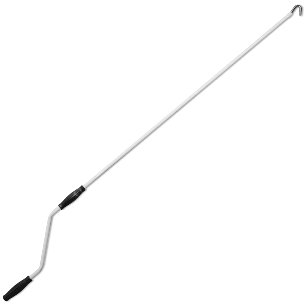 Gelenkarmmarkise 500 cm Blau/Weiß