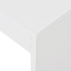 Bartisch mit Regal Weiß 110x50x103 cm