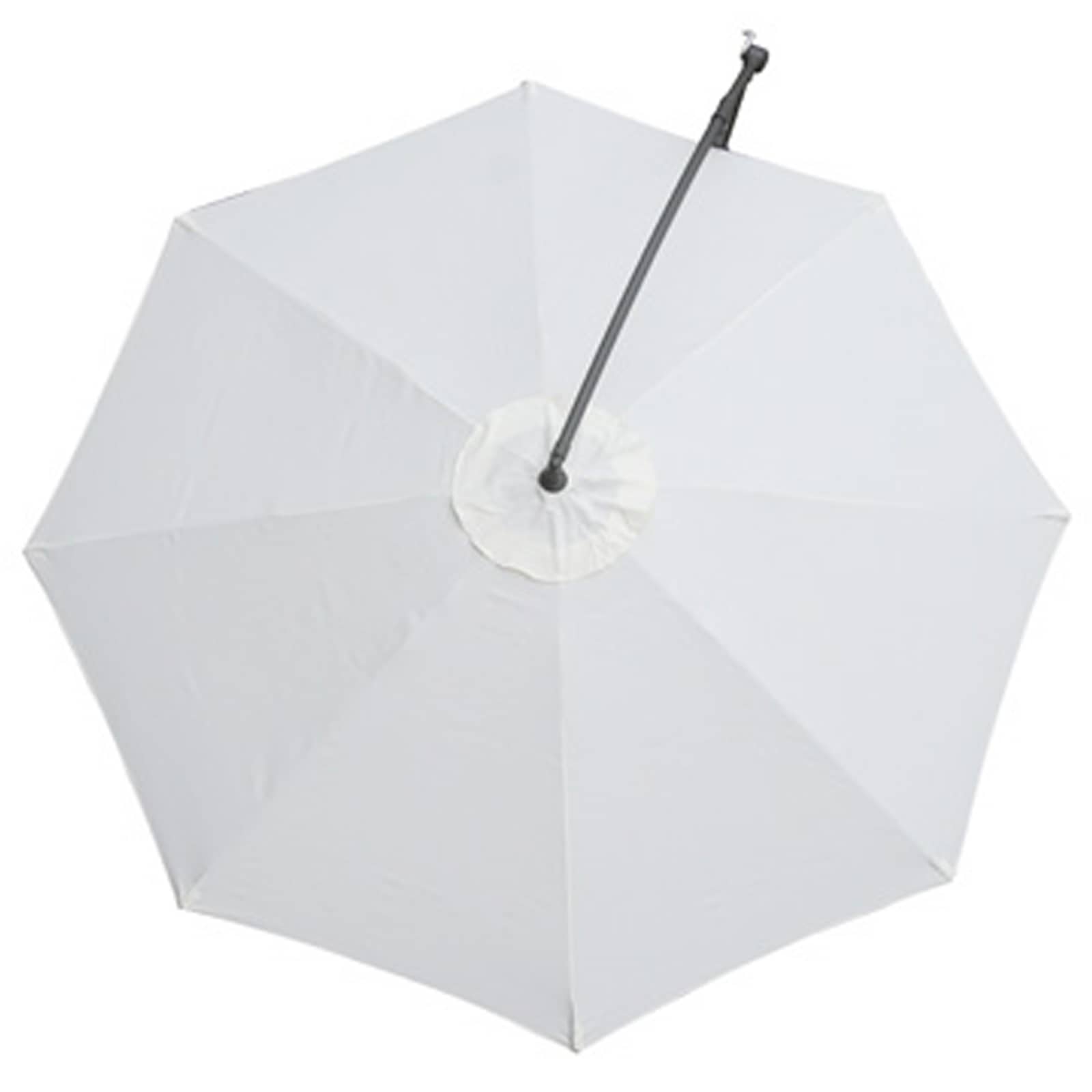 Hängender Sonnenschirm Weiß