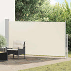 Seitenmarkise 160x300 cm Cremeweiß