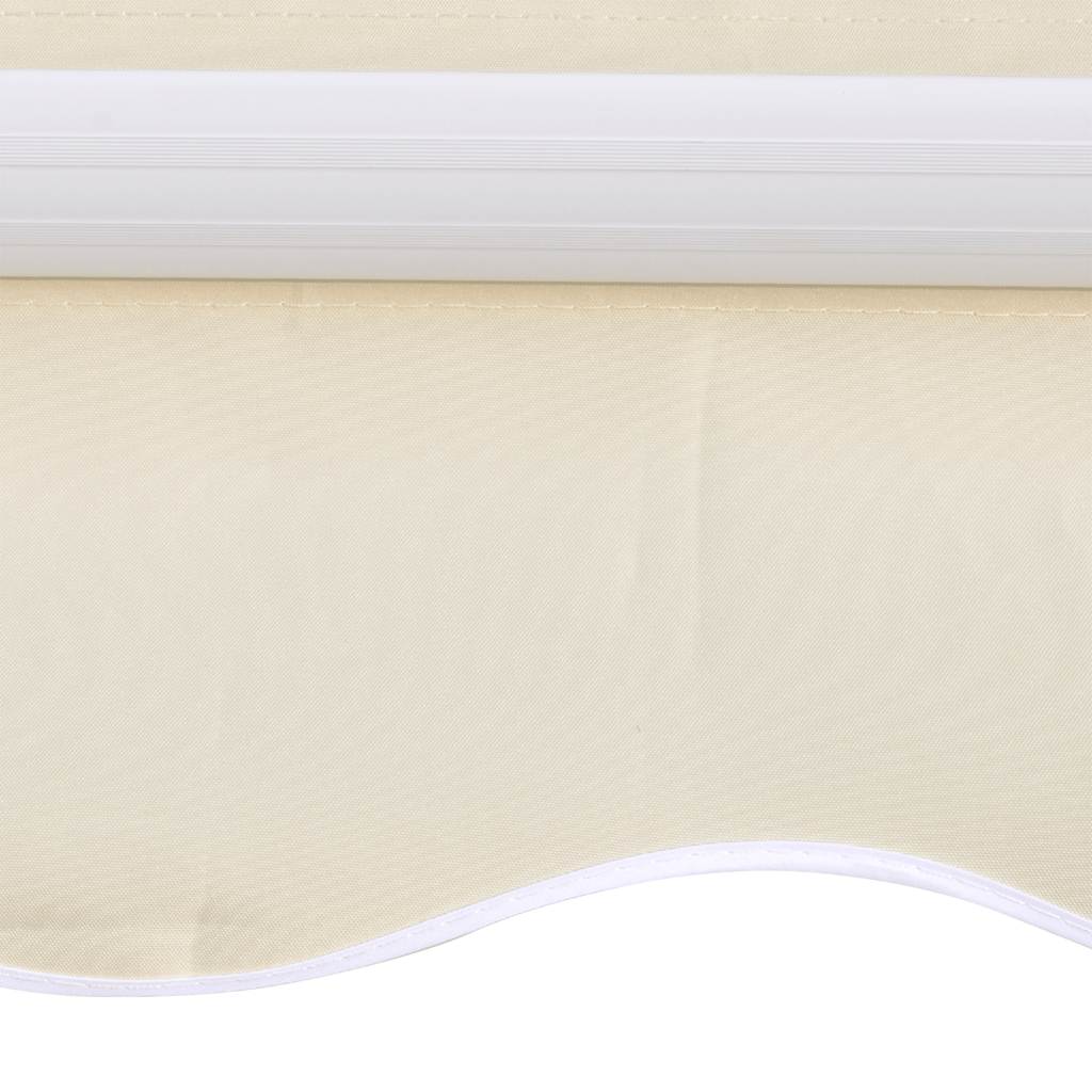 Markisenbespannung Canvas Creme 3 x 2,5 m (ohne Rahmen)