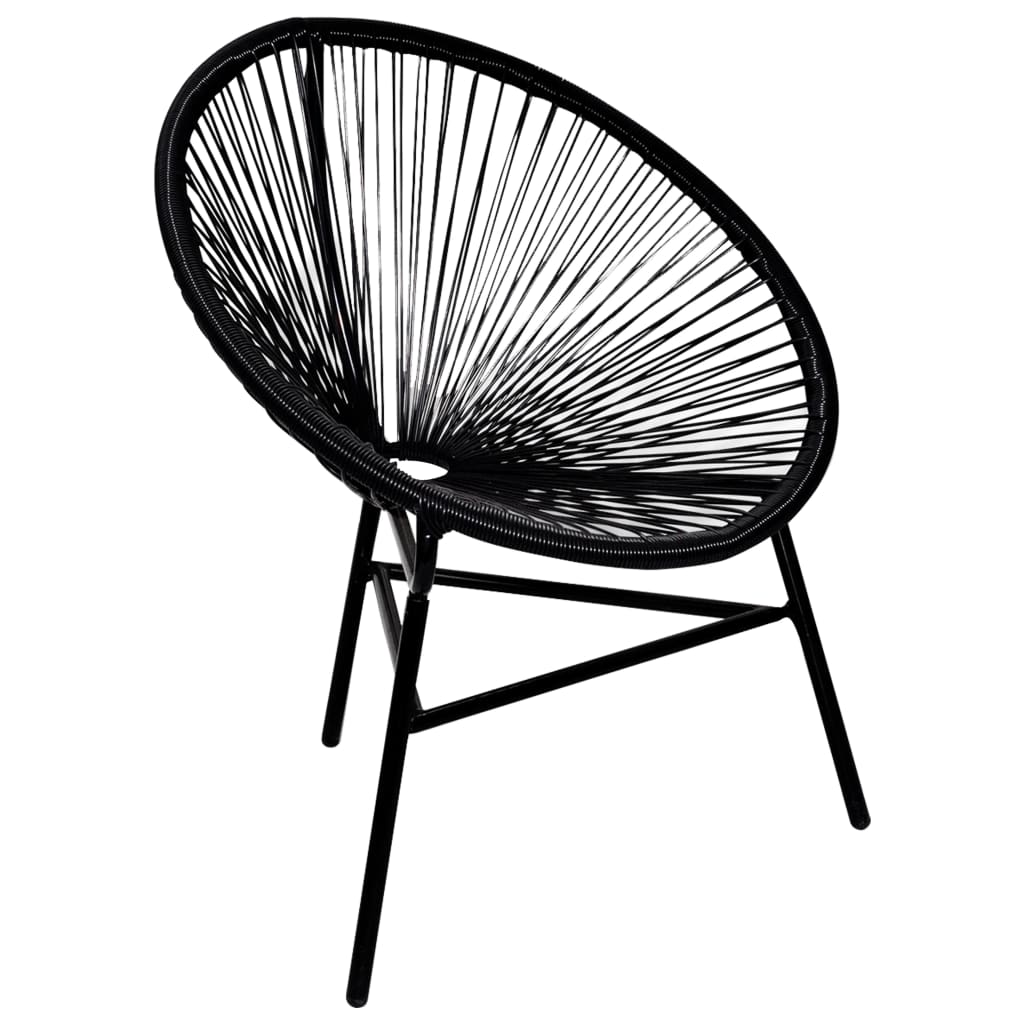 Garten-Stuhl LUNA Poly Rattan