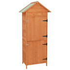 Gartenschrank Braun 42,5x64x190 cm