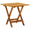 Bistrotisch 46x46x47 cm Massivholz Akazie