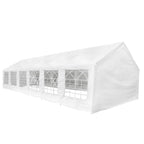 Weißes Partyzelt 12 x 6 m