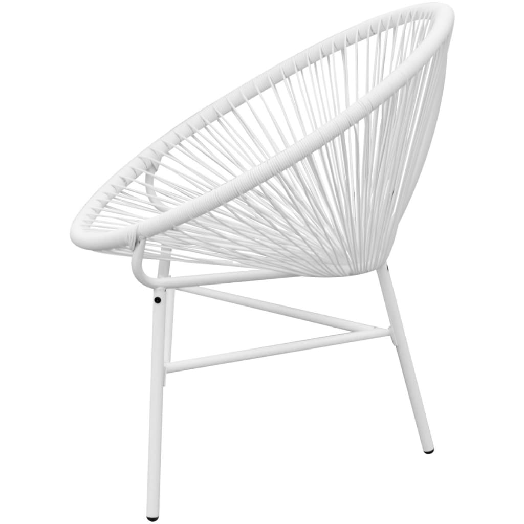 Garten-Stuhl LUNA Poly Rattan