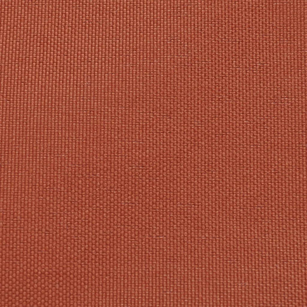 Balkon-Sichtschutz Oxford-Gewebe 90x600 cm Terrakotta-Rot