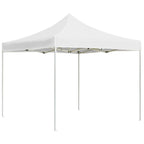 Profi-Partyzelt Faltbar Aluminium 3x3 m Weiß